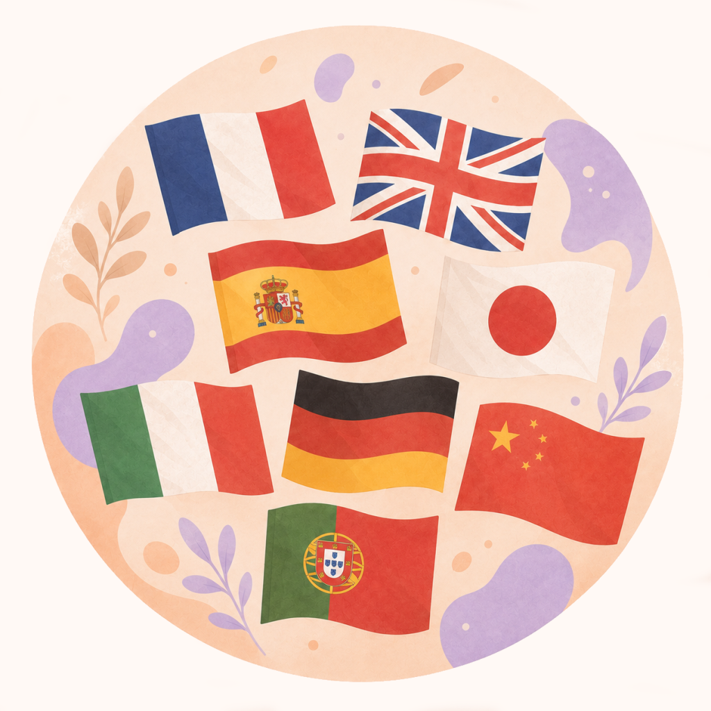 Illustration de formations en langues professionnelles pour entreprises avec financement CPF possible